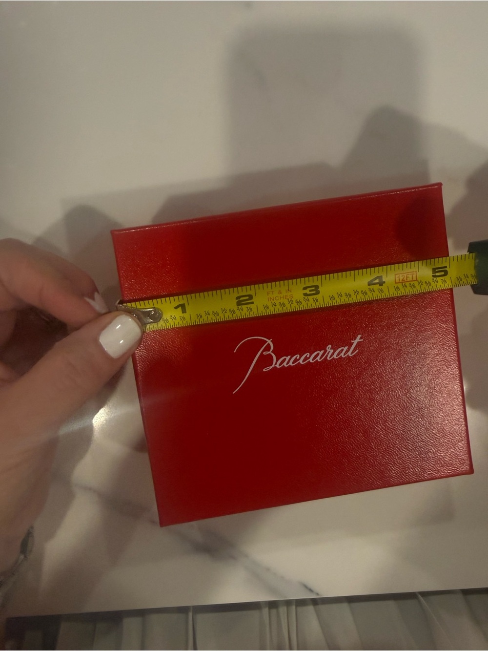 Baccarat Red Box with Script Logo - Picture 12 of 15